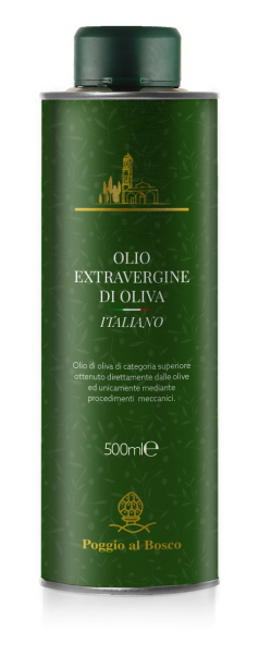 Olio extravergine di oliva 2024 - Lattina 0,5 lt